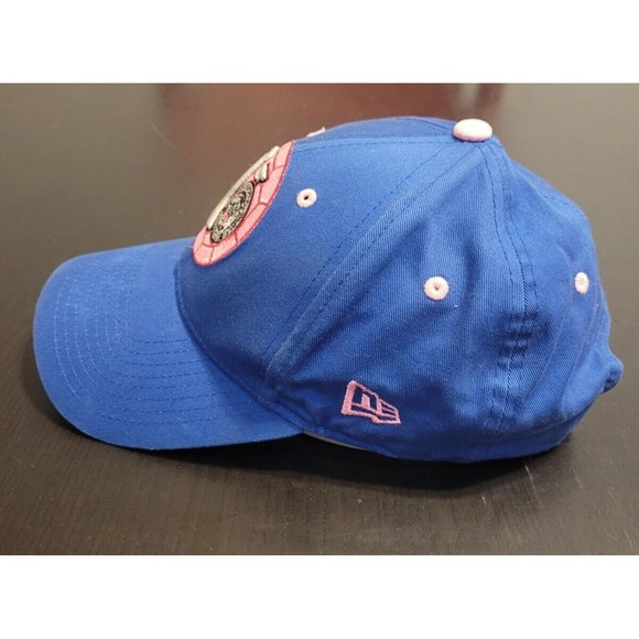 New Era 9Forty Women\'s Cap Club Deportivo Tigres UANL Blue Pink Hat  Soccer main image 4